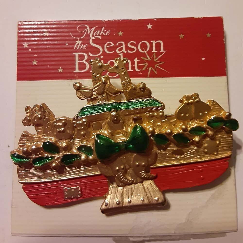 Noah's Ark Brooch